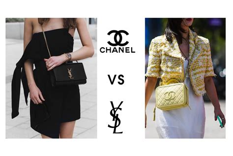 saint laurent vs chanel|chanel vs ysl clothing.